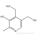 3-Pyridinemethanol, 4- (aminomethyl) -5-hydroxy-6-methyl- CAS 85-87-0